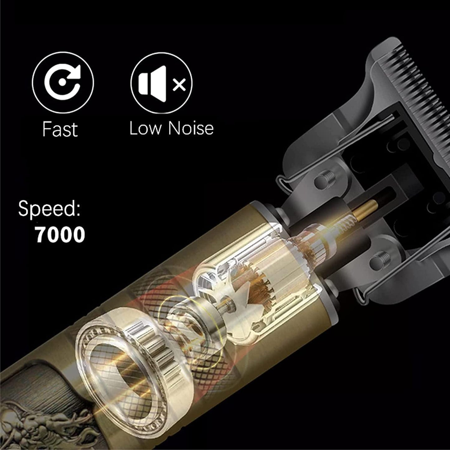 Hair Trimmer For Men Buddha Style Trimmer, Professional Hair Clipper